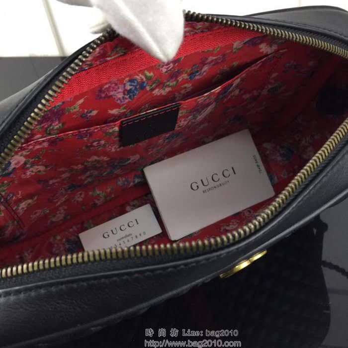 GUCCI古馳 新款 專櫃品質 原單 541051 克色 編織帶 單肩斜挎包HY1392